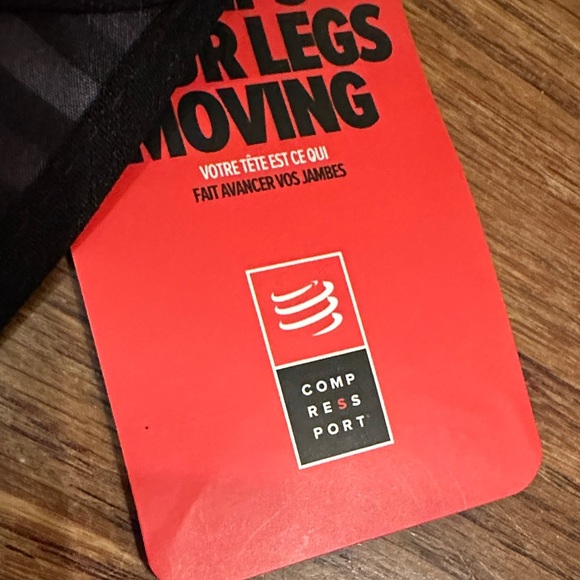 Compressport Pro Racing Hat Black Grey Stripe Lightweight Trail Run Triathlon OS - Picture 2 of 9